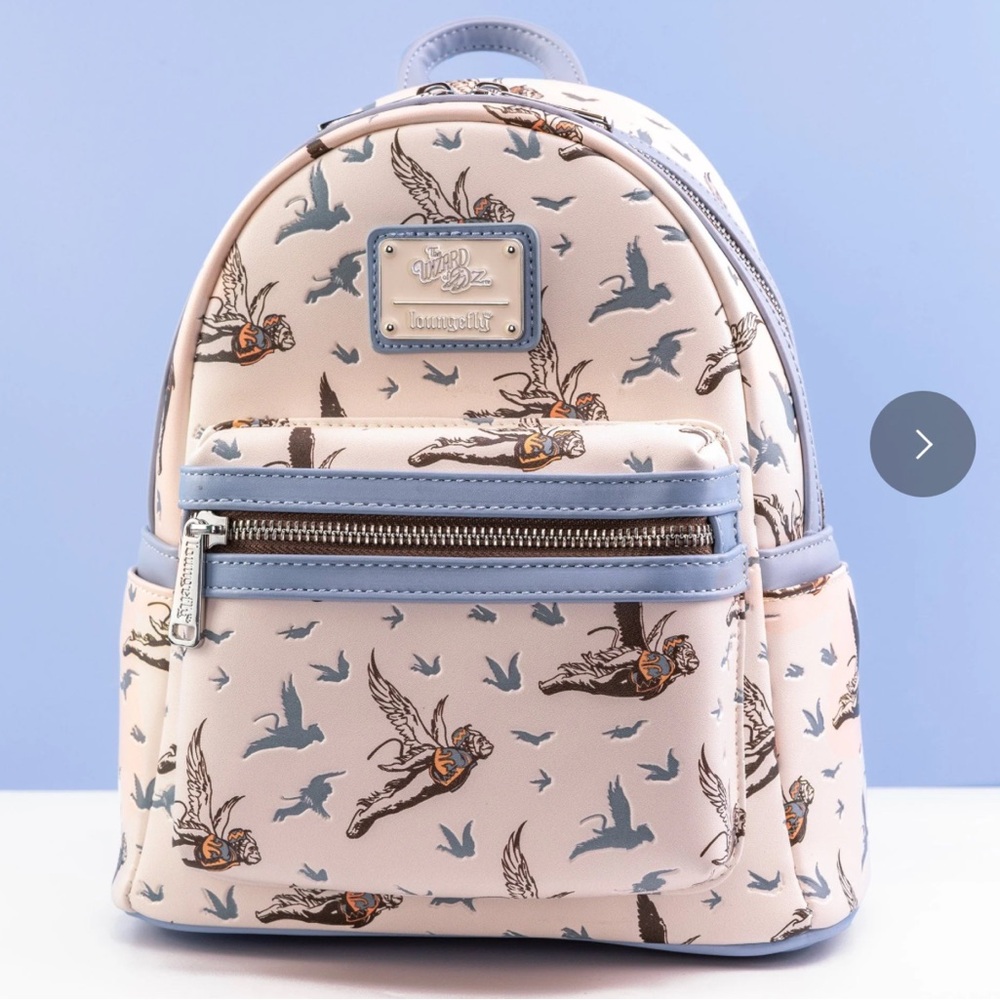 Loungefly The Wizard of Oz Winged Monkeys AOP Mini Backpack